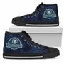 Cute Jurassic Park Seattle Mariners High Top Shoes