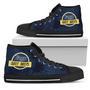 Cute Jurassic Park Tampa Bay Rays High Top Shoes