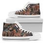 Dachshund Dog Print Canvas High Top Shoes Sneakers
