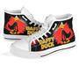 Daffy Duck Sneakers High Top Shoes Looney Tunes Fan