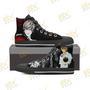 Death Note High Top Shoes Light Yagami Sneakers Shinigami Fan