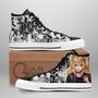 Death Note Misa Amane High Top Shoes Custom Manga Anime Sneakers