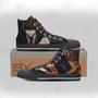 Death Note Sneakers Yagami Raito High Top Shoes Cool Fan Gift