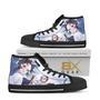 Demon Slayer High Top Shoes Kochou Smiling Anime