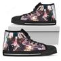 Demon Slayer Sneakers Nezuko High Top Shoes Anime Fan
