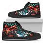 Demon Slayer Sneakers Tanjiro High Top Shoes Anime Fan Gift