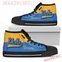 Divided Colours Stunning Logo Ucla Bruins High Top Shoes Sport Sneakers