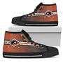 Double Stick Check Philadelphia Flyers High Top Shoes