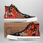 Evangelion High Top Shoes Custom Anime Neon Genesis Evangelion Sneakers