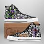 Evangelion High Top Shoes Custom Manga Anime Neon Genesis Evangelion Sneakers