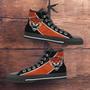 Fan Art Cincinnati Bengals Canvas High Top Shoes