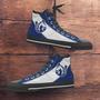 Fan Art Indianapolis Colts Canvas High Top Shoes Sneakers