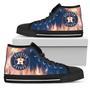 Fighting Like Fire Houston Astros High Top Shoes