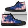 Fighting Like Fire St. Louis Blues High Top Shoes