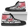 Flag Rugby Carolina Hurricanes High Top Shoes