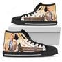 Forrest Gump Simple Man'S High Top Shoes Funny Gift