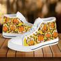 Garfield And Friends Character Cartoon Design For Lovers Gift For Fan Custom Canvas High Top Shoes