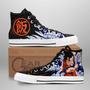 Gohan High Top Shoes Custom Manga Anime Dragon Ball Sneakers