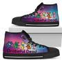 Grateful Dead Jerry Bear High Top Shoes Sneakers Fan Gift