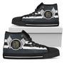 High Top Shoes Vegas Golden Knights Logo Vintage Biker Wings