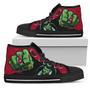 Hulk Punch Los Angeles Angels High Top Shoes