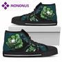 Hulk Punch Philadelphia Eagles High Top Shoes Black