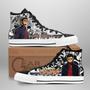 Ikari Gendou High Top Shoes Custom Manga Anime Neon Genesis Evangelion Sneakers