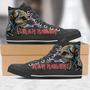 Iron Maiden For Man And Women Custom Canvas High Top Shoes