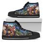 Iron Maiden For Men And Women Custom Canvas High Top Shoes