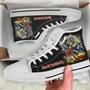 Iron Maiden High Top Shoes For Women, Shoes For Men Custom Shoes