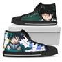 Izuku Midoriya Sneakers My Hero Academia High Top Shoes