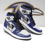 Jack Skellington Baltimore Ravens Jordan Sneaker High Top Shoes