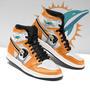 Jack Skellington Miami Dolphins Jordan Sneaker High Top Shoes