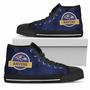 Jurassic Park Baltimore Ravens High Top Shoes