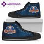 Jurassic Park New York Islanders High Top Shoes Black