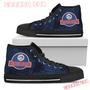 Jurassic Park Toronto Blue Jays High Top Shoes Sport Sneakers