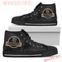 Jurassic Park Vegas Golden Knights High Top Shoes Sport Sneakers