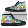 Lady Rainicoin Sneakers Adventure Time High Top Shoes Idea For Gift