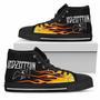 Led Zeppelin High Top Shoes For Women, Shoes For Men Custom Shoes