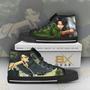 Levi Ackerman High Top Shoes Attack On Titan Special Gift For Fan