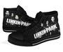 Linkin Park Sneakers Rock Band High Top Shoes