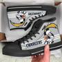 Los Angeles Chargers Sneakers High Top Shoes Fan Gift