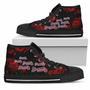 Lovely Rose Thorn Incredible Atlanta Braves High Top Shoes