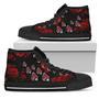 Lovely Rose Thorn Incredible Ball State Cardinals High Top Shoes