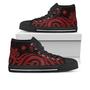 Marshall Islands High Top Shoes - Red Tentacle Turtle -