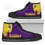 Mens Womens Alien Movie Baltimore Ravens High Top Shoes