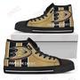 Mens Womens Anaheim Ducks High Top Shoes Steaky Trending Fashion Sporty