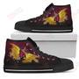 Mens Womens Angel Wings Arizona Cardinals High Top Shoes