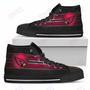 Mens Womens Arizona Cardinals High Top Shoes The Shield Shoes