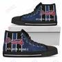 Mens Womens Atlanta Braves High Top Shoes Steaky Trending Fashion Sporty Shoes